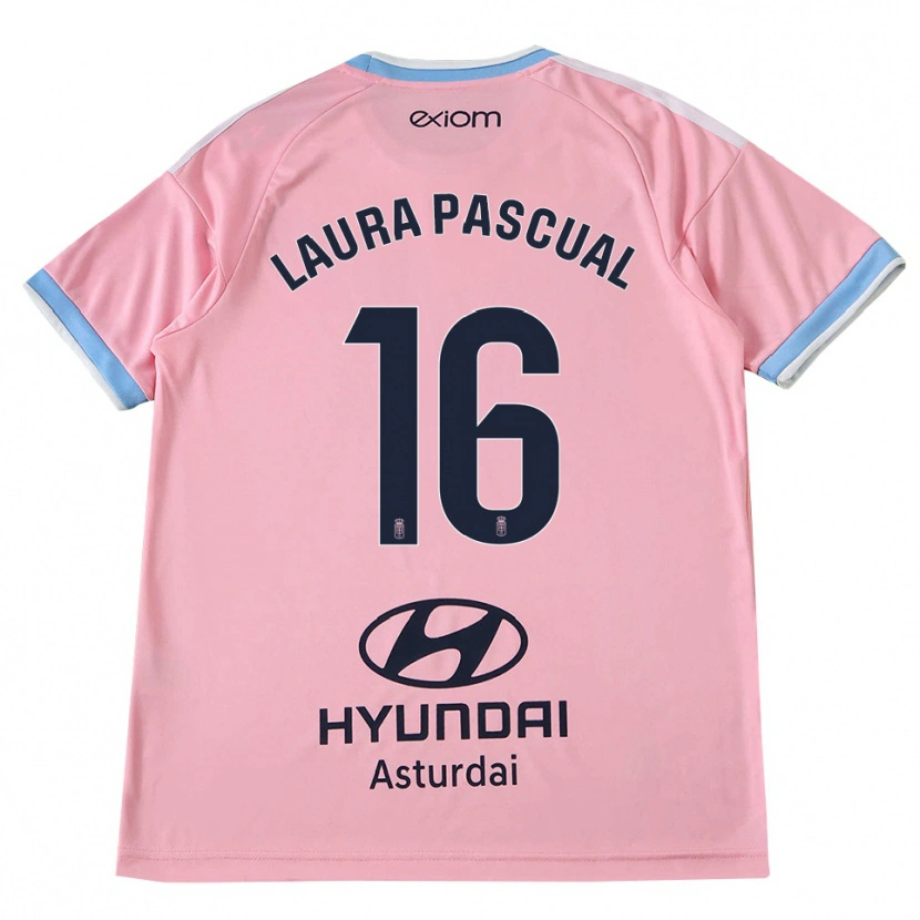 Danxen Mann Laura Pascual #16 Kornblomstblå Rosa Bortetrøye Drakt Trøye 2026/27 Skjorter T-Skjorte