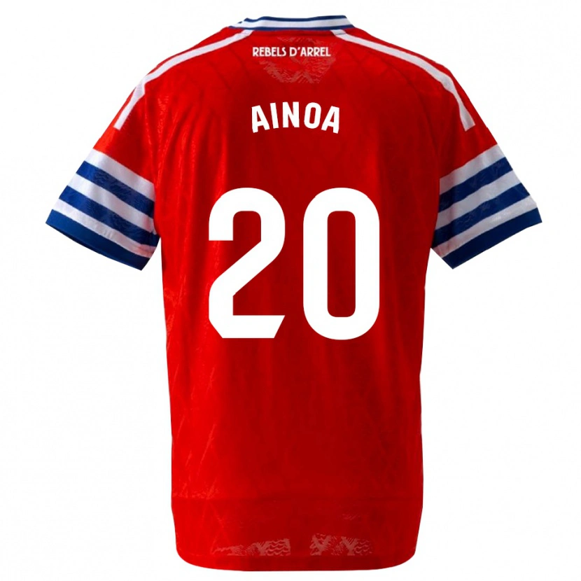 Danxen Mann Ainoa Campo #20 Kongelig Blå Rød Bortetrøye Drakt Trøye 2026/27 Skjorter T-Skjorte