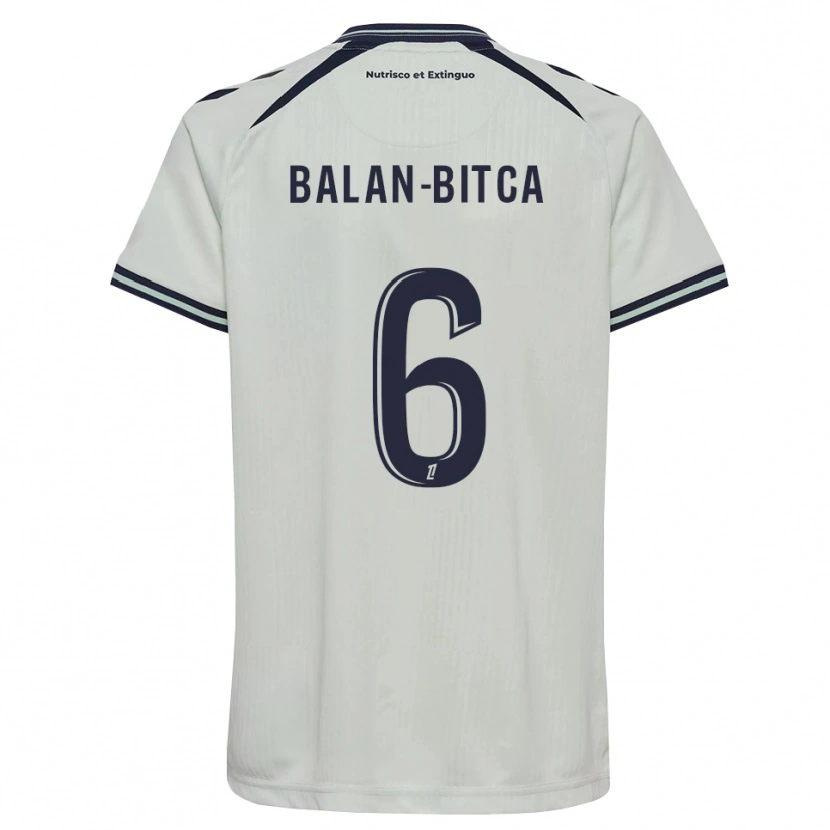 Danxen Mann Mario Balan-Bitca #6 Midnattblå Hvit Bortetrøye Drakt Trøye 2026/27 Skjorter T-Skjorte