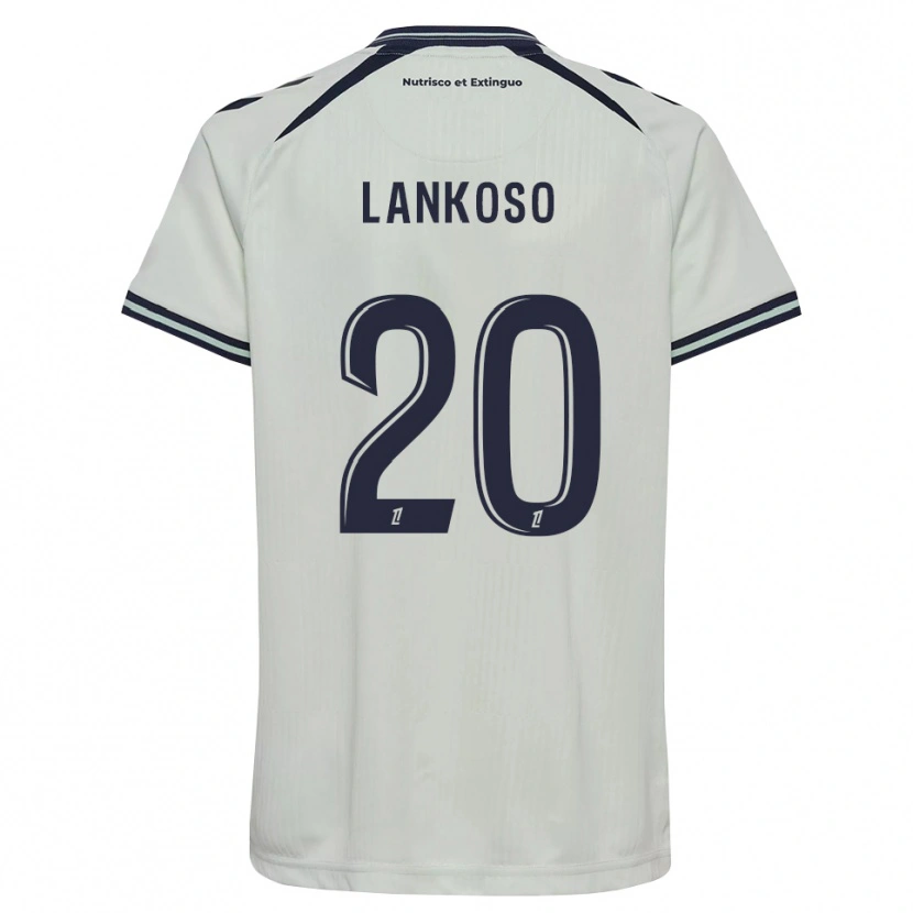 Danxen Mann Lenny Lankoso #20 Midnattblå Hvit Bortetrøye Drakt Trøye 2026/27 Skjorter T-Skjorte