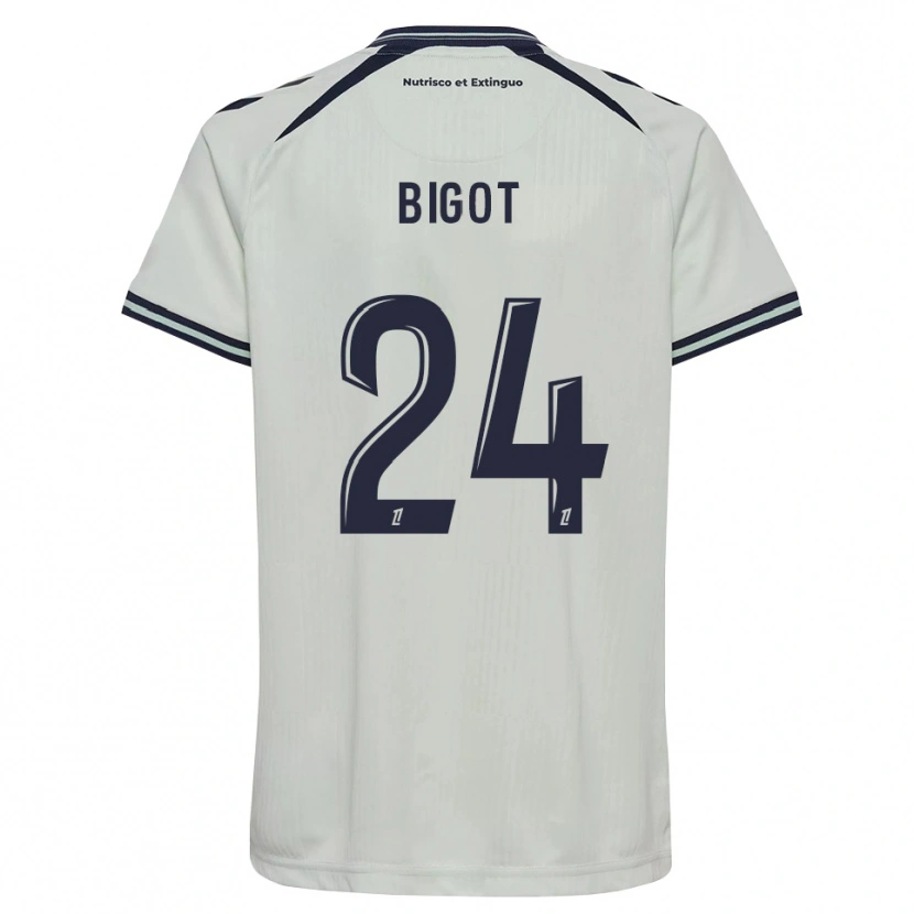 Danxen Mann Maureen Bigot #24 Midnattblå Hvit Bortetrøye Drakt Trøye 2026/27 Skjorter T-Skjorte