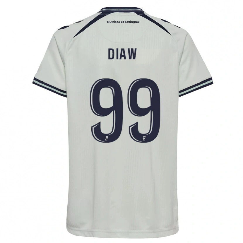 Danxen Mann Mory Diaw #99 Midnattblå Hvit Bortetrøye Drakt Trøye 2026/27 Skjorter T-Skjorte