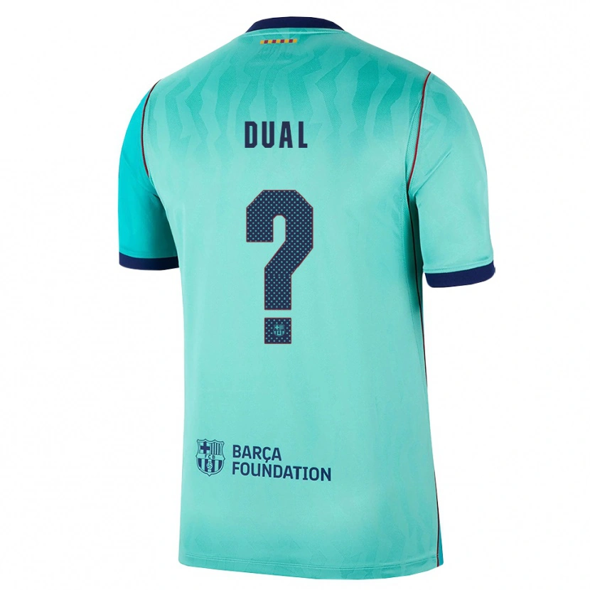 Danxen Mann Wesley Dual #0 Aqua Mørk Turkis Kongelig Blå Tredje Sett Drakt Trøye 2026/27 Skjorter T-Skjorte