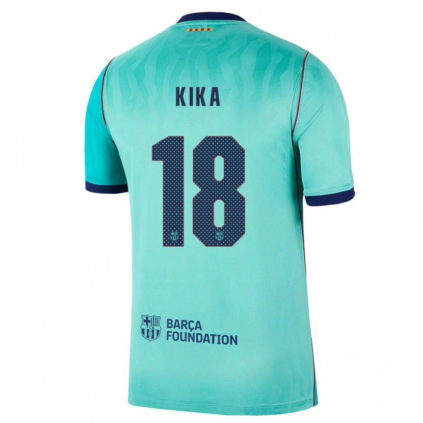 Danxen Mann Kika Nazareth #18 Aqua Mørk Turkis Kongelig Blå Tredje Sett Drakt Trøye 2026/27 Skjorter T-Skjorte