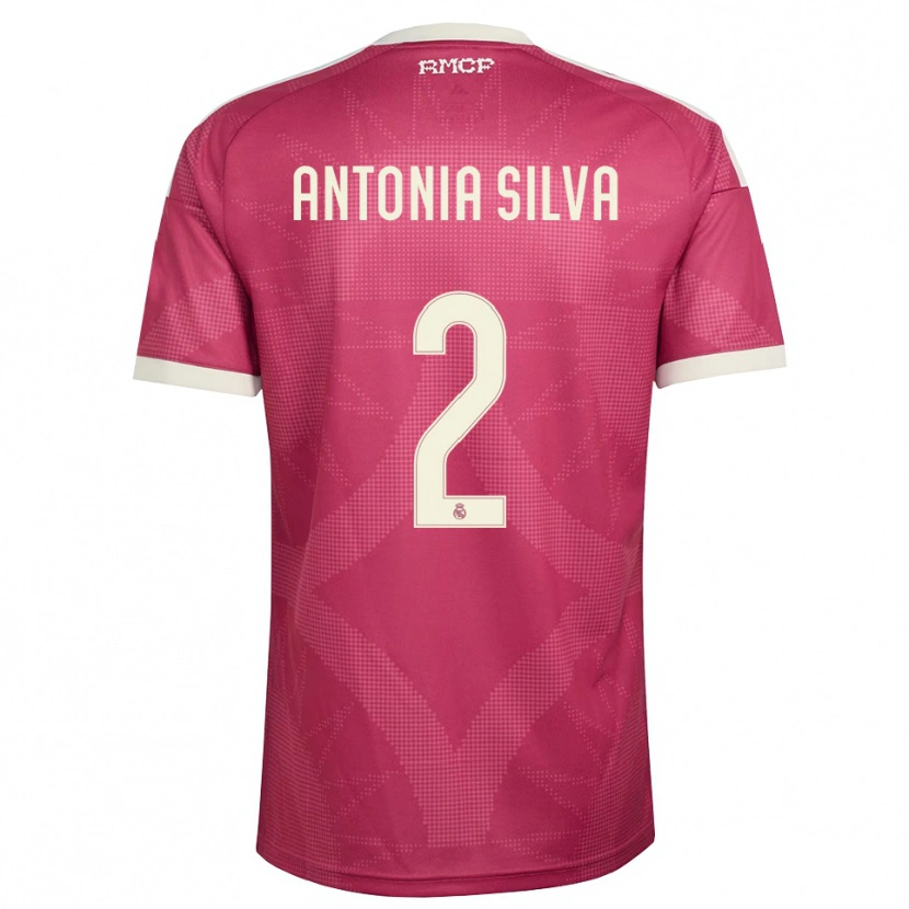 Danxen Mann Antônia Silva #2 Blek Fiolettrød Hvit Tredje Sett Drakt Trøye 2026/27 Skjorter T-Skjorte