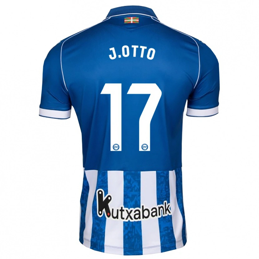 Danxen Dame Jonny Otto #17 Blå Hvit Svart Hjemmetrøye Drakt Trøye 2026/27 Skjorter T-Skjorte