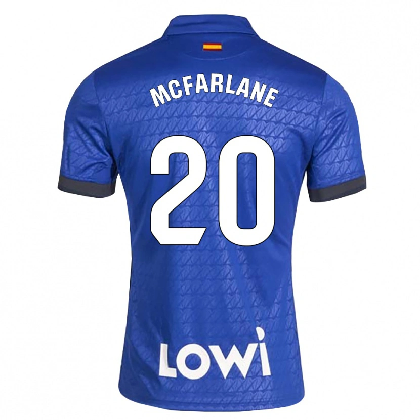 Danxen Dame Ayden Mcfarlane #20 Blå Hvit Svart Hjemmetrøye Drakt Trøye 2026/27 Skjorter T-Skjorte