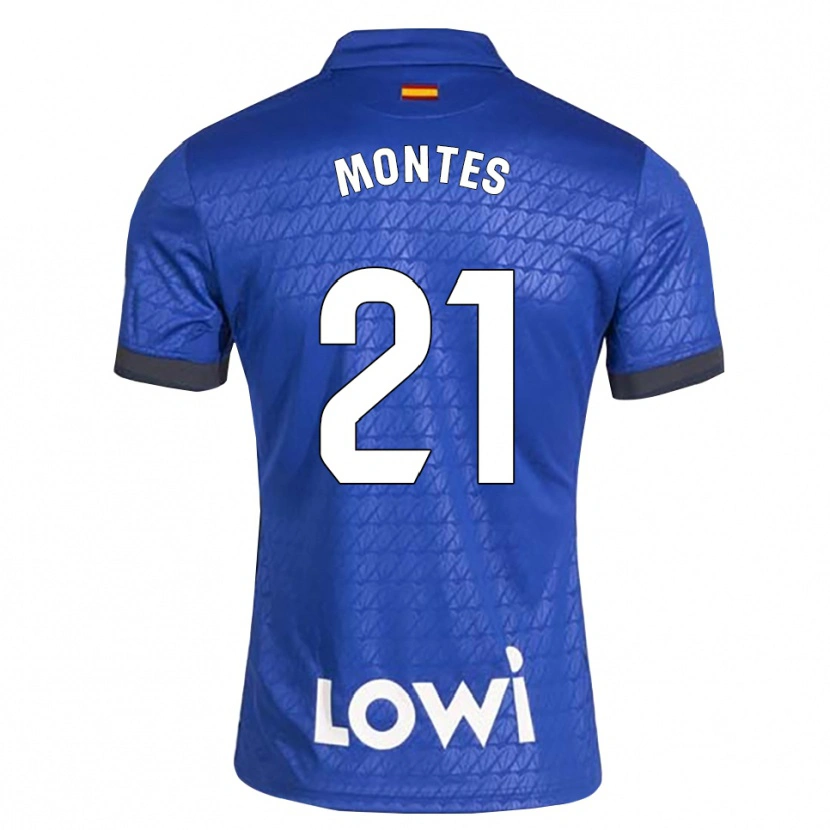 Danxen Dame Jorge Montes #21 Blå Hvit Svart Hjemmetrøye Drakt Trøye 2026/27 Skjorter T-Skjorte