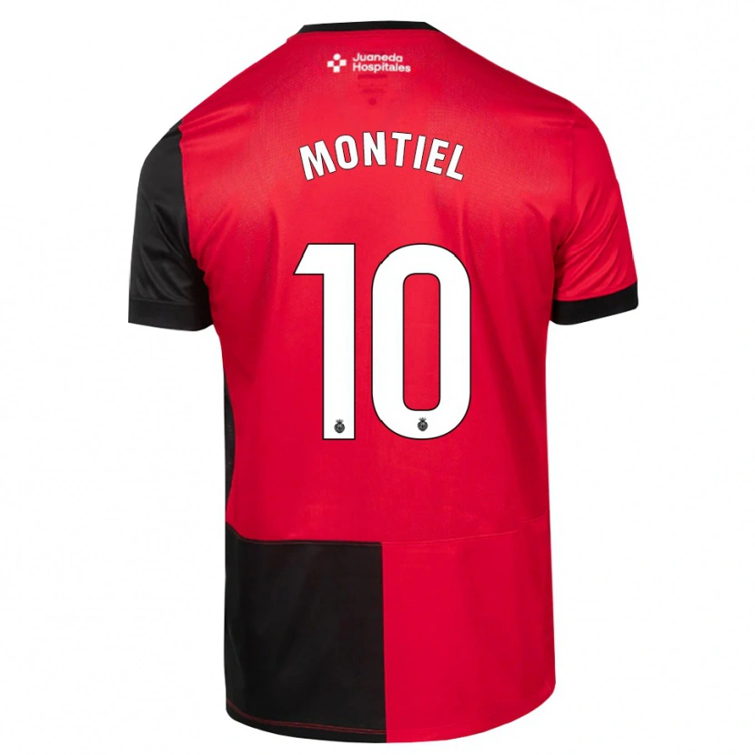 Danxen Dame Luis Montiel #10 Svart Rød Hvit Hjemmetrøye Drakt Trøye 2026/27 Skjorter T-Skjorte