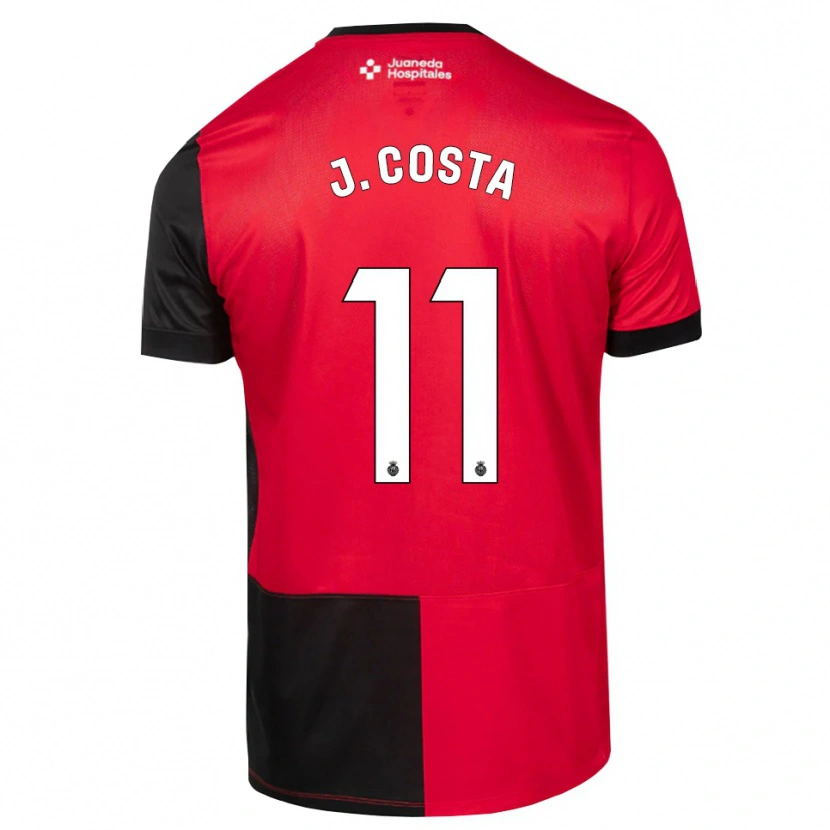 Danxen Dame Jaume Costa #11 Svart Rød Hvit Hjemmetrøye Drakt Trøye 2026/27 Skjorter T-Skjorte