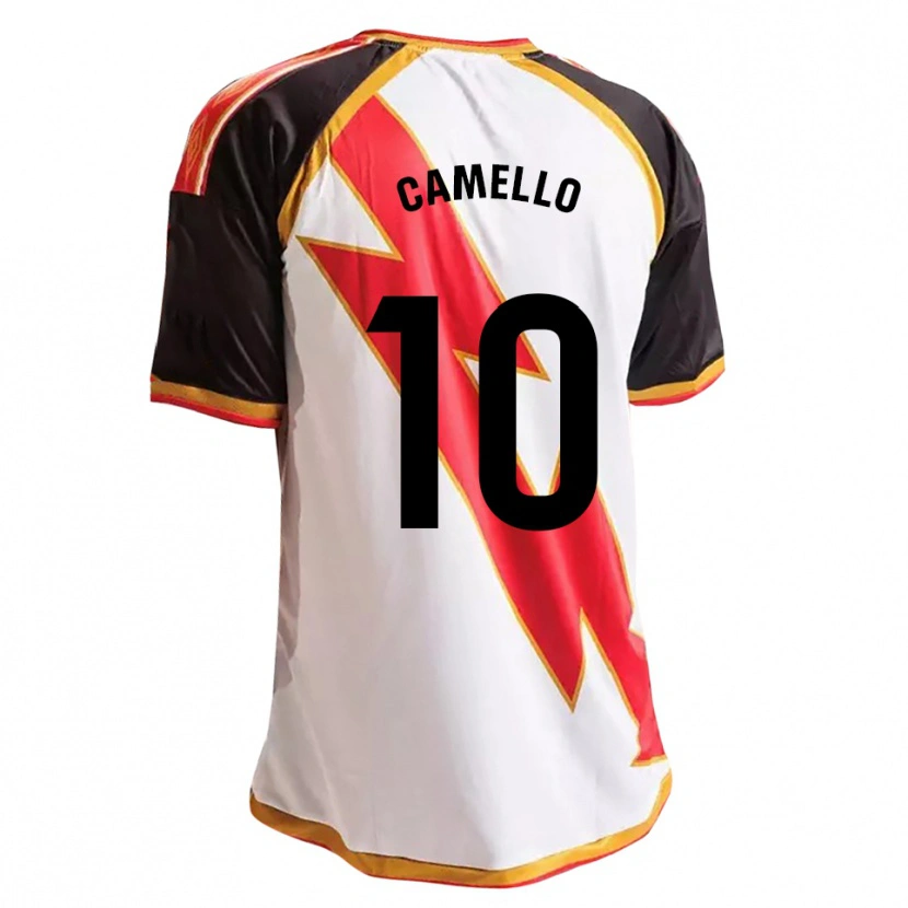 Danxen Dame Sergio Camello #10 Svart Rød Hvit Gull Hjemmetrøye Drakt Trøye 2026/27 Skjorter T-Skjorte
