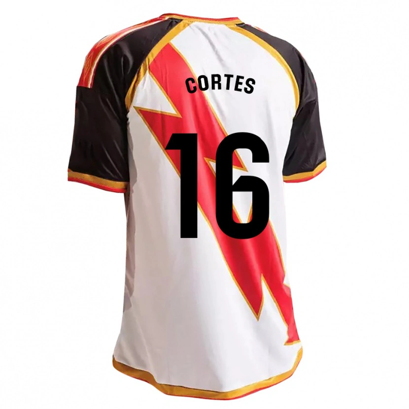 Danxen Dame José Cortés #16 Svart Rød Hvit Gull Hjemmetrøye Drakt Trøye 2026/27 Skjorter T-Skjorte