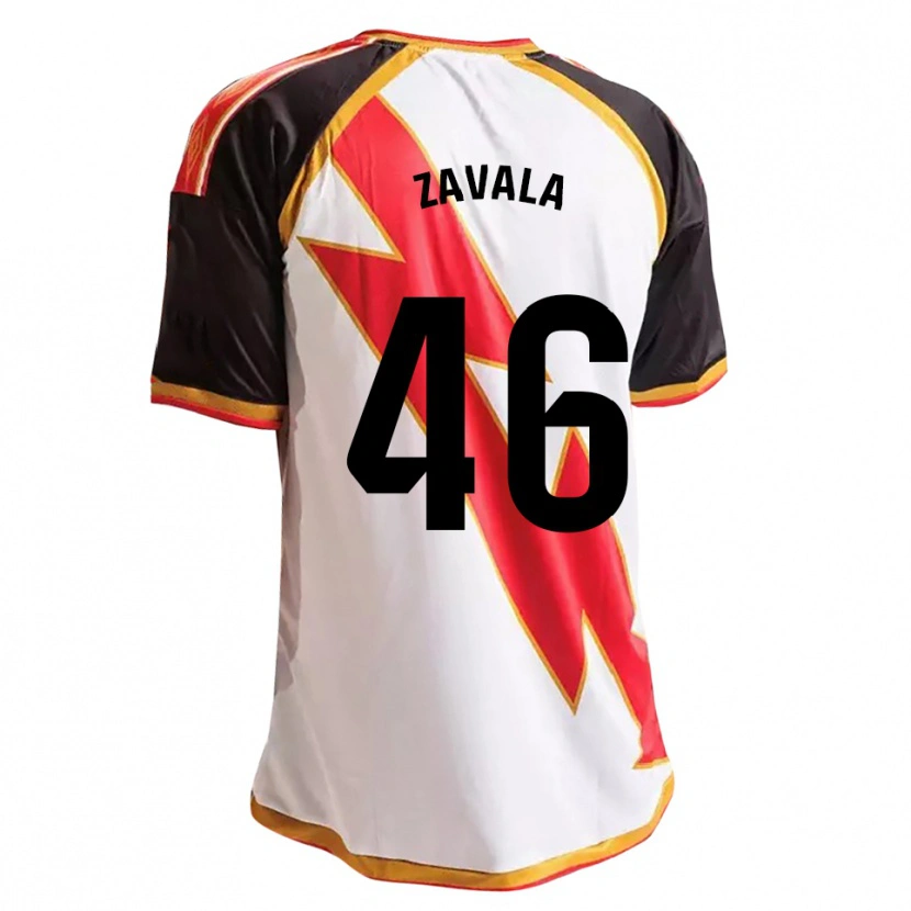 Danxen Dame Andrés Zavala #46 Svart Rød Hvit Gull Hjemmetrøye Drakt Trøye 2026/27 Skjorter T-Skjorte