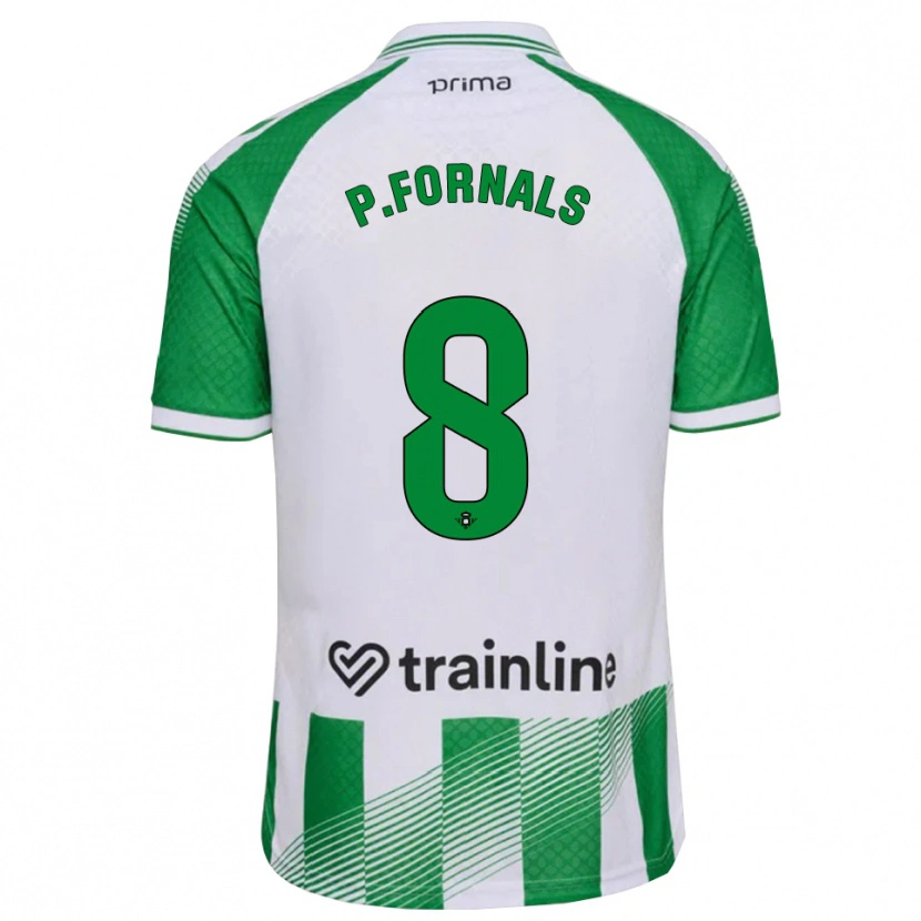 Danxen Dame Pablo Fornals #8 Lys Grønn Svart Hvit Hjemmetrøye Drakt Trøye 2026/27 Skjorter T-Skjorte