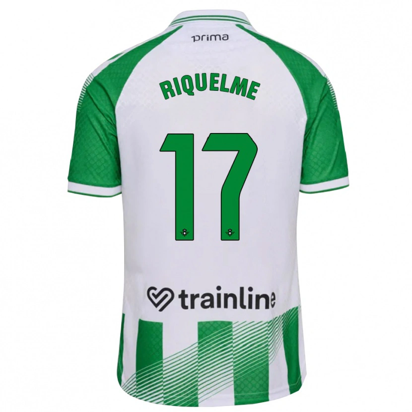 Danxen Dame Rodrigo Riquelme #17 Lys Grønn Svart Hvit Hjemmetrøye Drakt Trøye 2026/27 Skjorter T-Skjorte