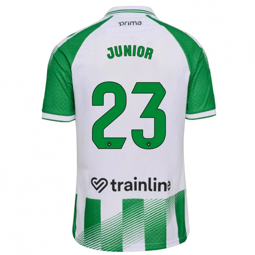 Danxen Dame Junior Firpo #23 Lys Grønn Svart Hvit Hjemmetrøye Drakt Trøye 2026/27 Skjorter T-Skjorte