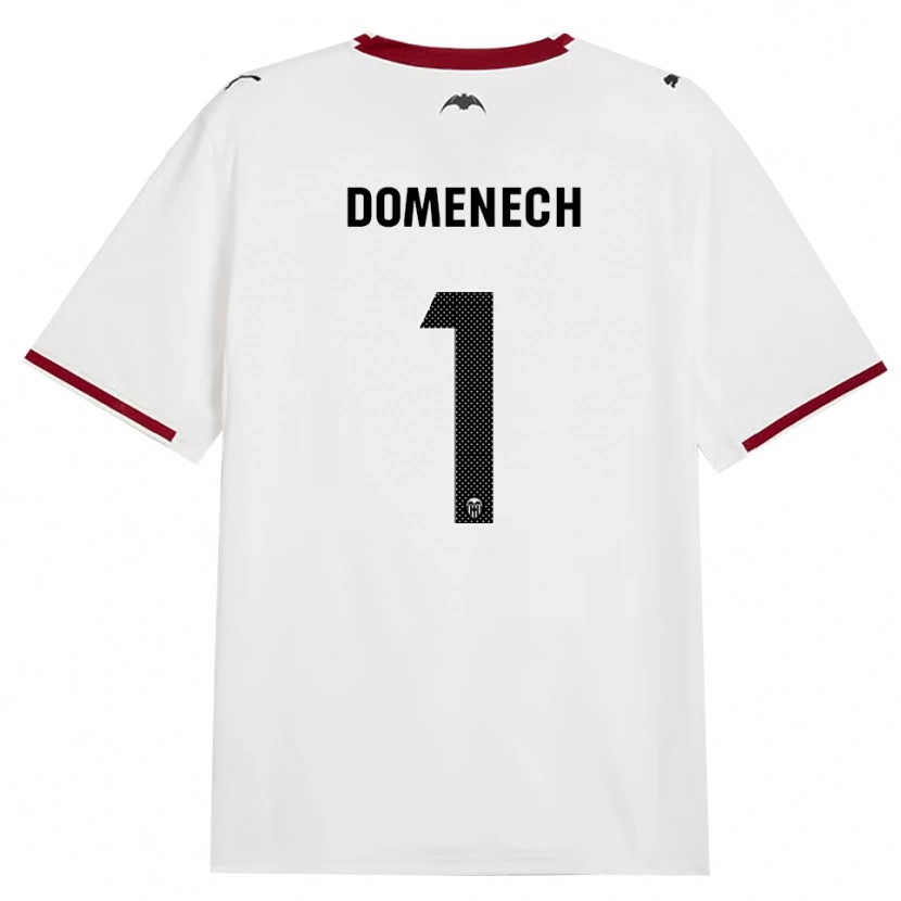 Danxen Dame Jaume Domenech #1 Svart Hvit Rød Gul Hjemmetrøye Drakt Trøye 2026/27 Skjorter T-Skjorte