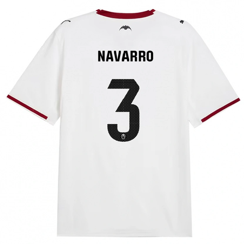 Danxen Dame Marcos Navarro #3 Svart Hvit Rød Gul Hjemmetrøye Drakt Trøye 2026/27 Skjorter T-Skjorte