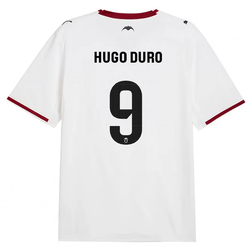 Danxen Dame Hugo Duro #9 Svart Hvit Rød Gul Hjemmetrøye Drakt Trøye 2026/27 Skjorter T-Skjorte