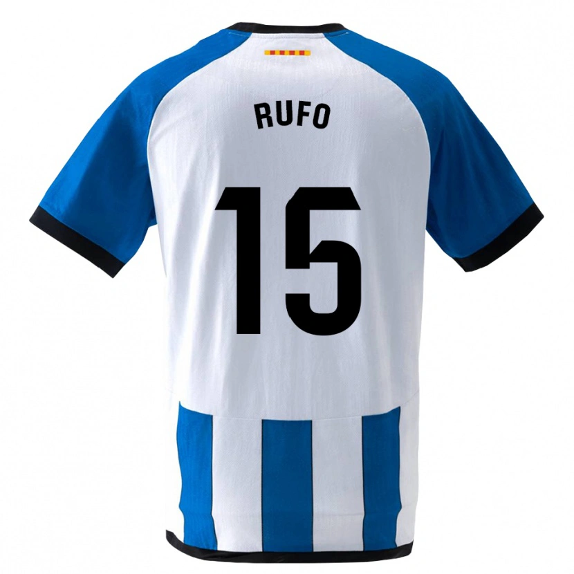 Danxen Dame Xavi Rufo #15 Kongelig Blå Hvit Hjemmetrøye Drakt Trøye 2026/27 Skjorter T-Skjorte
