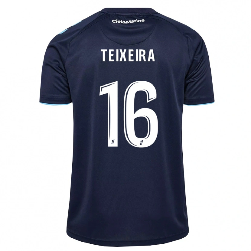 Danxen Dame Alex Teixeira #16 Kornblomstblå Midnattblå Hjemmetrøye Drakt Trøye 2026/27 Skjorter T-Skjorte