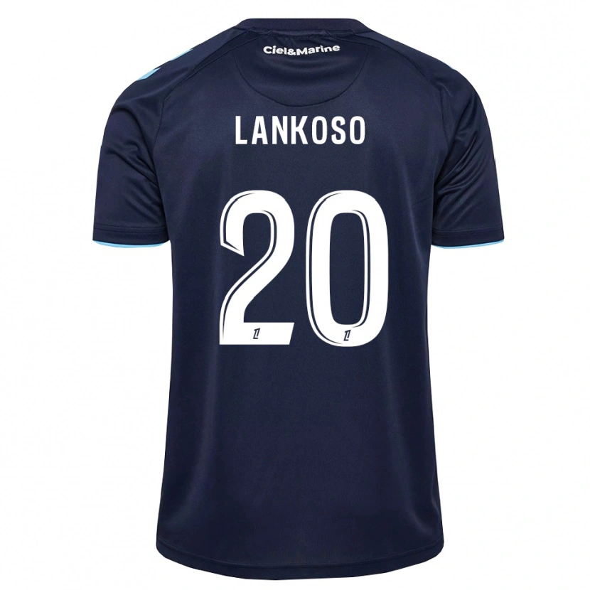 Danxen Dame Lenny Lankoso #20 Kornblomstblå Midnattblå Hjemmetrøye Drakt Trøye 2026/27 Skjorter T-Skjorte