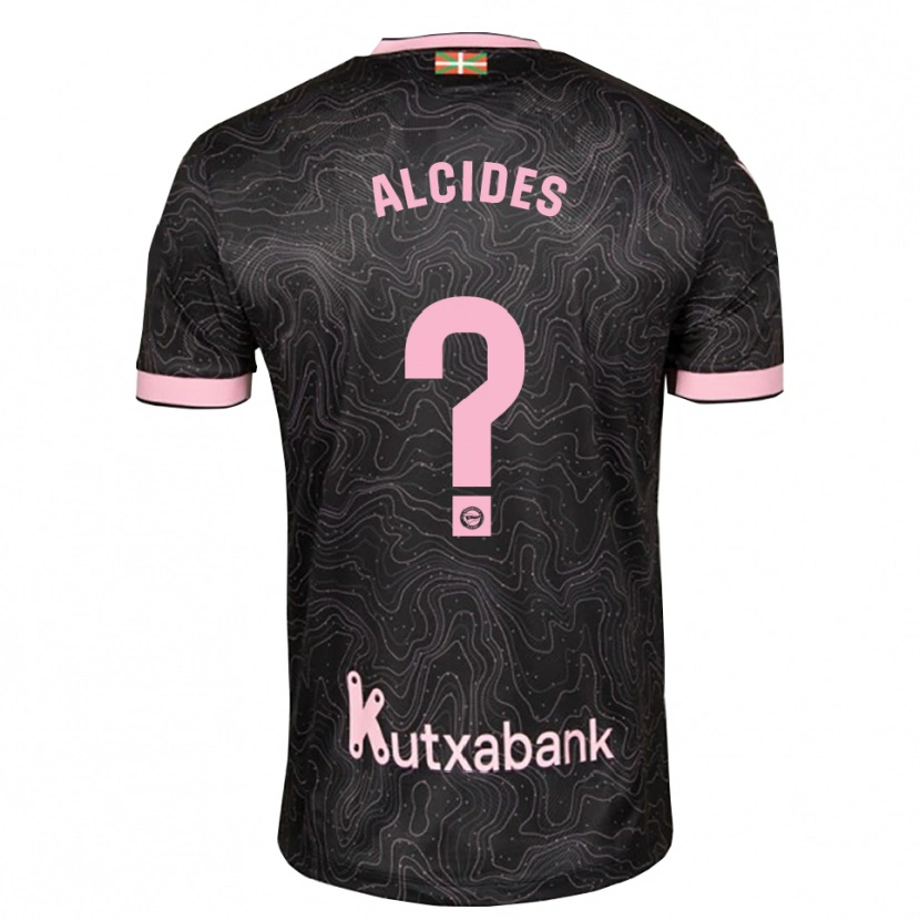 Danxen Dame Diego Alcides #0 Svart Rosa Bortetrøye Drakt Trøye 2026/27 Skjorter T-Skjorte
