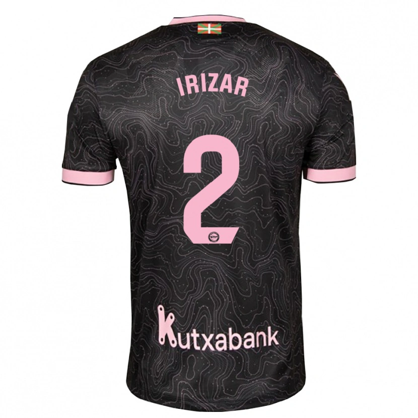 Danxen Dame Manex Irizar #2 Svart Rosa Bortetrøye Drakt Trøye 2026/27 Skjorter T-Skjorte