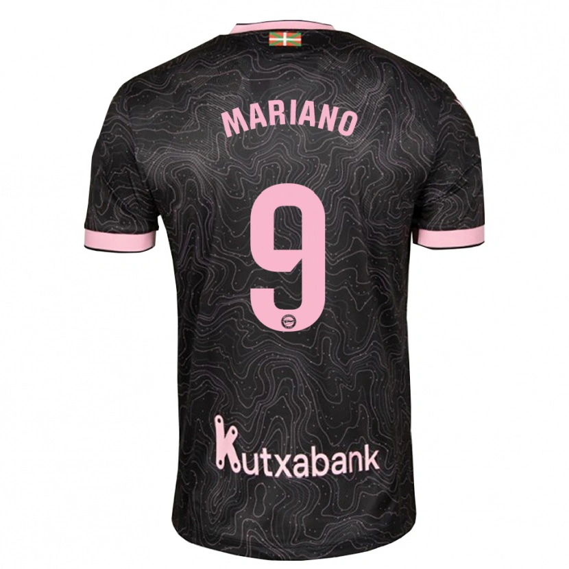 Danxen Dame Mariano Díaz #9 Svart Rosa Bortetrøye Drakt Trøye 2026/27 Skjorter T-Skjorte