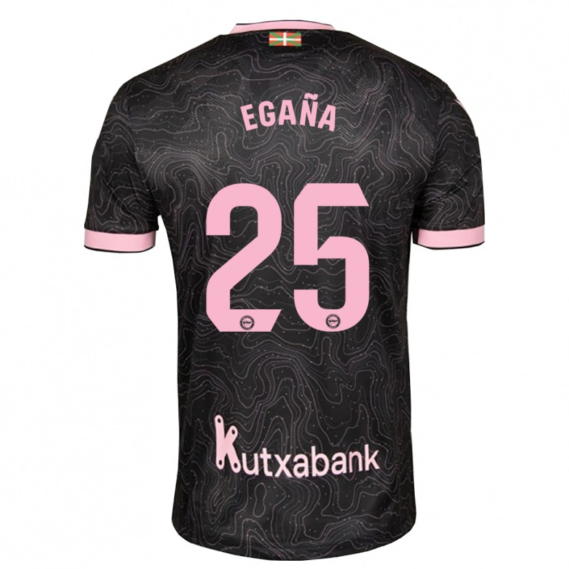 Danxen Dame Eider Egaña #25 Svart Rosa Bortetrøye Drakt Trøye 2026/27 Skjorter T-Skjorte