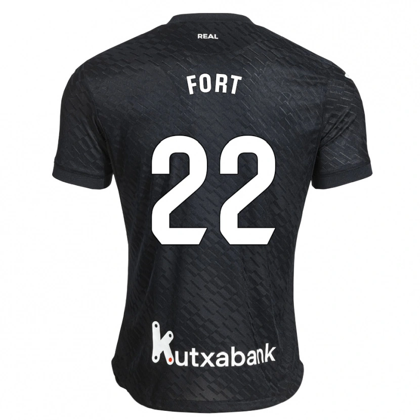 Danxen Dame Héctor Fort #22 Svart Hvit Bortetrøye Drakt Trøye 2026/27 Skjorter T-Skjorte