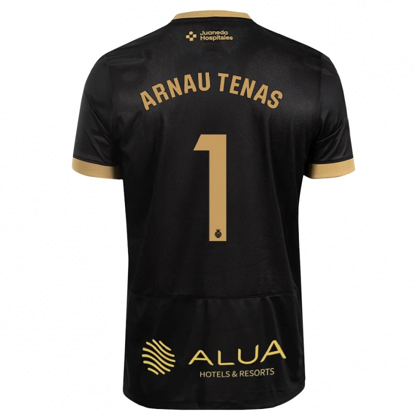Danxen Dame Arnau Tenas #1 Svart Sandbrun Burgunder Tre Bortetrøye Drakt Trøye 2026/27 Skjorter T-Skjorte