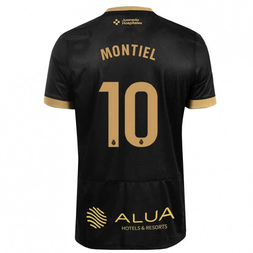 Danxen Dame Luis Montiel #10 Svart Sandbrun Burgunder Tre Bortetrøye Drakt Trøye 2026/27 Skjorter T-Skjorte