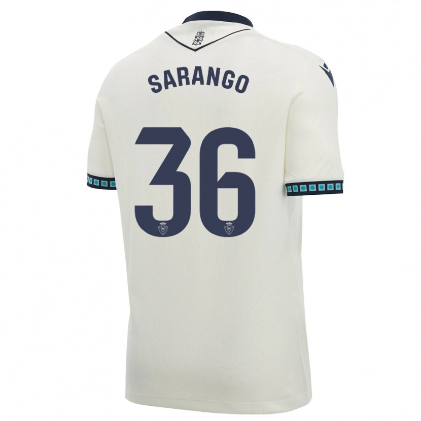 Danxen Dame Kepa Sarango #36 Hvit Svart Lys Himmelblå Bortetrøye Drakt Trøye 2026/27 Skjorter T-Skjorte