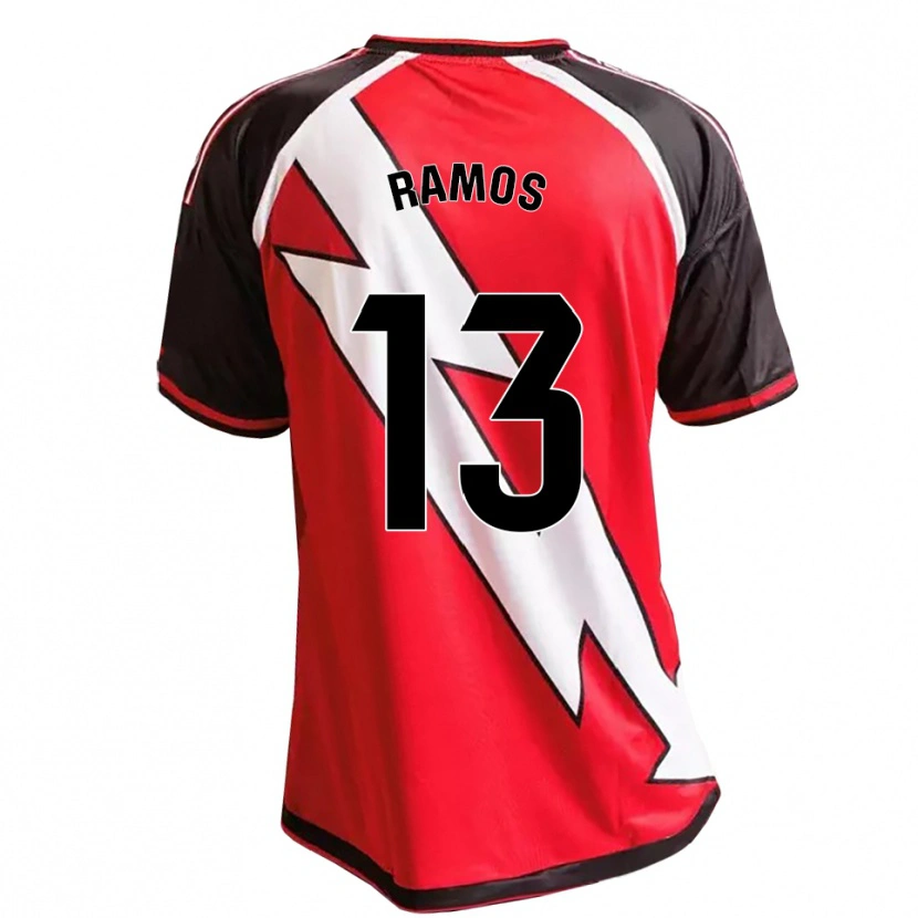 Danxen Dame Mario Ramos #13 Rød Svart Hvit Bortetrøye Drakt Trøye 2026/27 Skjorter T-Skjorte