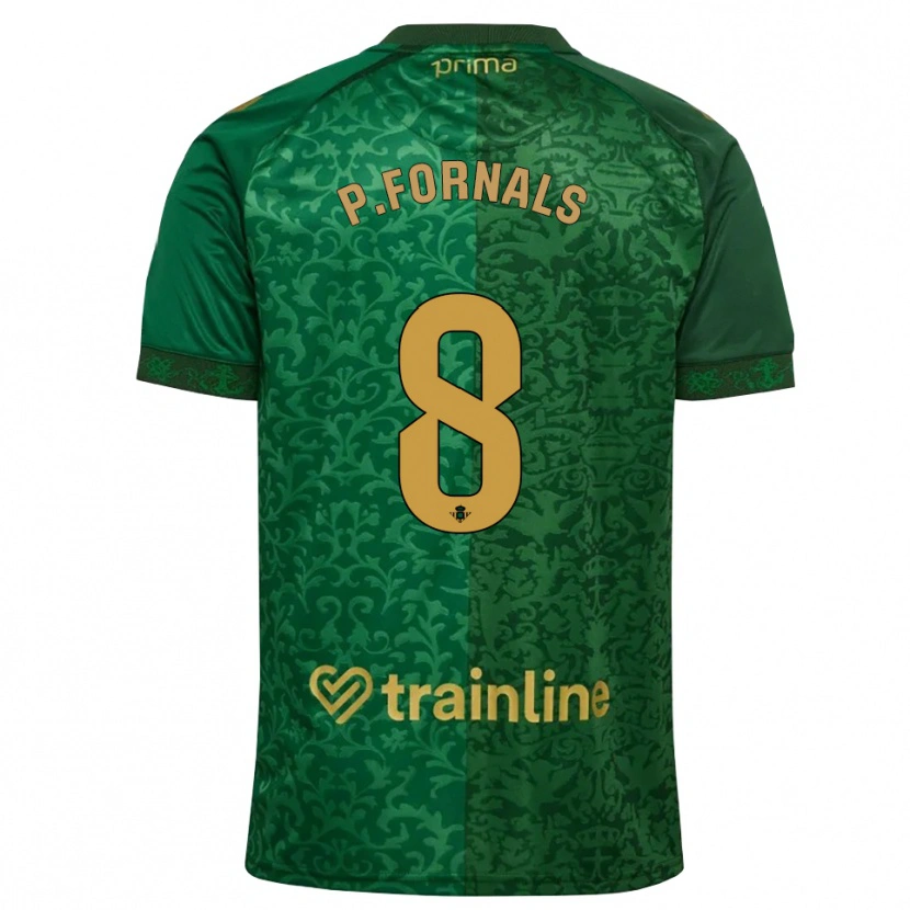 Danxen Dame Pablo Fornals #8 Skoggrønn Mørk Gyllenrot Bortetrøye Drakt Trøye 2026/27 Skjorter T-Skjorte