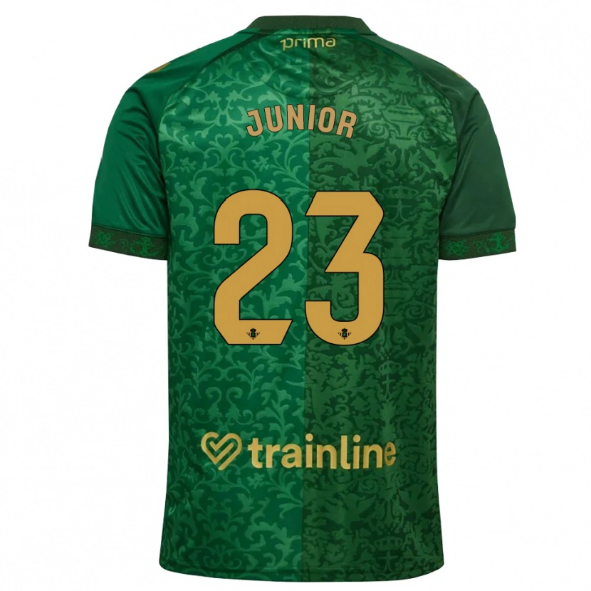 Danxen Dame Junior Firpo #23 Skoggrønn Mørk Gyllenrot Bortetrøye Drakt Trøye 2026/27 Skjorter T-Skjorte