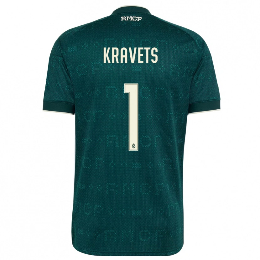 Danxen Dame David Kravets #1 Mørk Skifergrå Hvit Bortetrøye Drakt Trøye 2026/27 Skjorter T-Skjorte