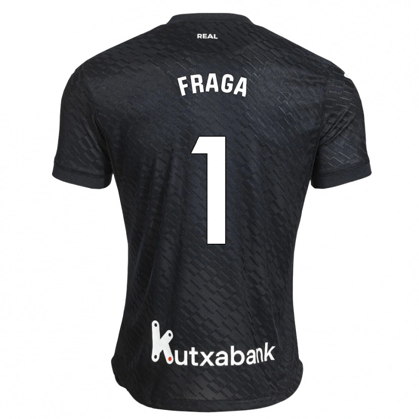 Danxen Dame Aitor Fraga #1 Svart Hvit Bortetrøye Drakt Trøye 2026/27 Skjorter T-Skjorte
