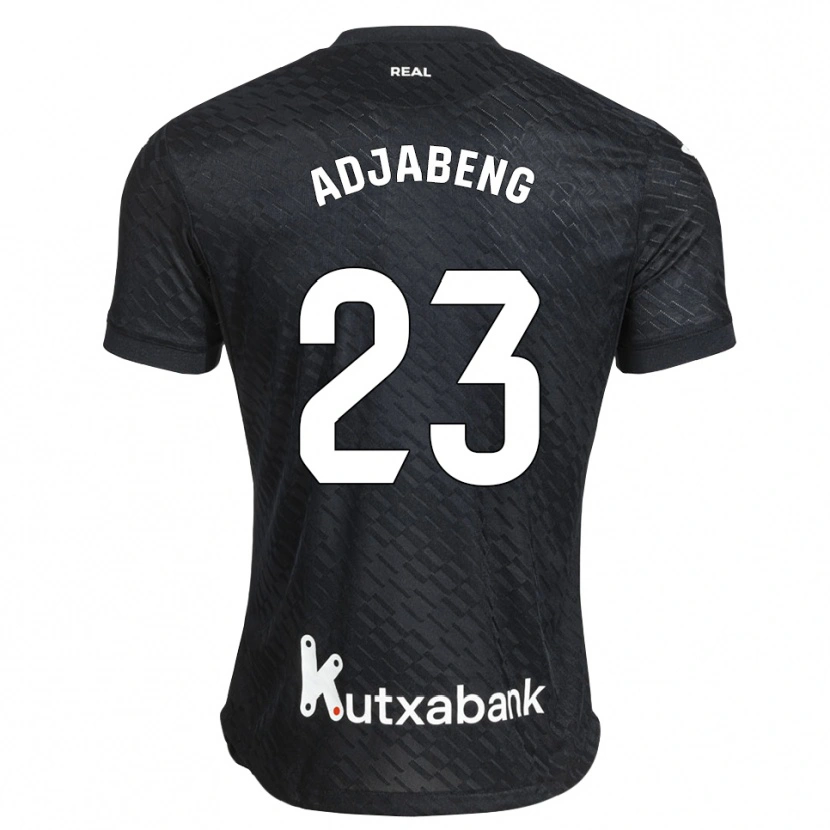 Danxen Dame Andrews Adjabeng #23 Svart Hvit Bortetrøye Drakt Trøye 2026/27 Skjorter T-Skjorte