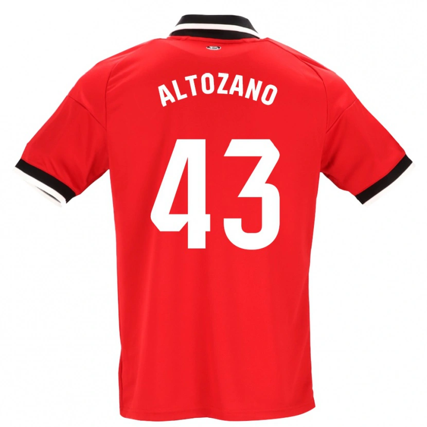 Danxen Dame Edu Altozano #43 Svart Hvit Rød Bortetrøye Drakt Trøye 2026/27 Skjorter T-Skjorte