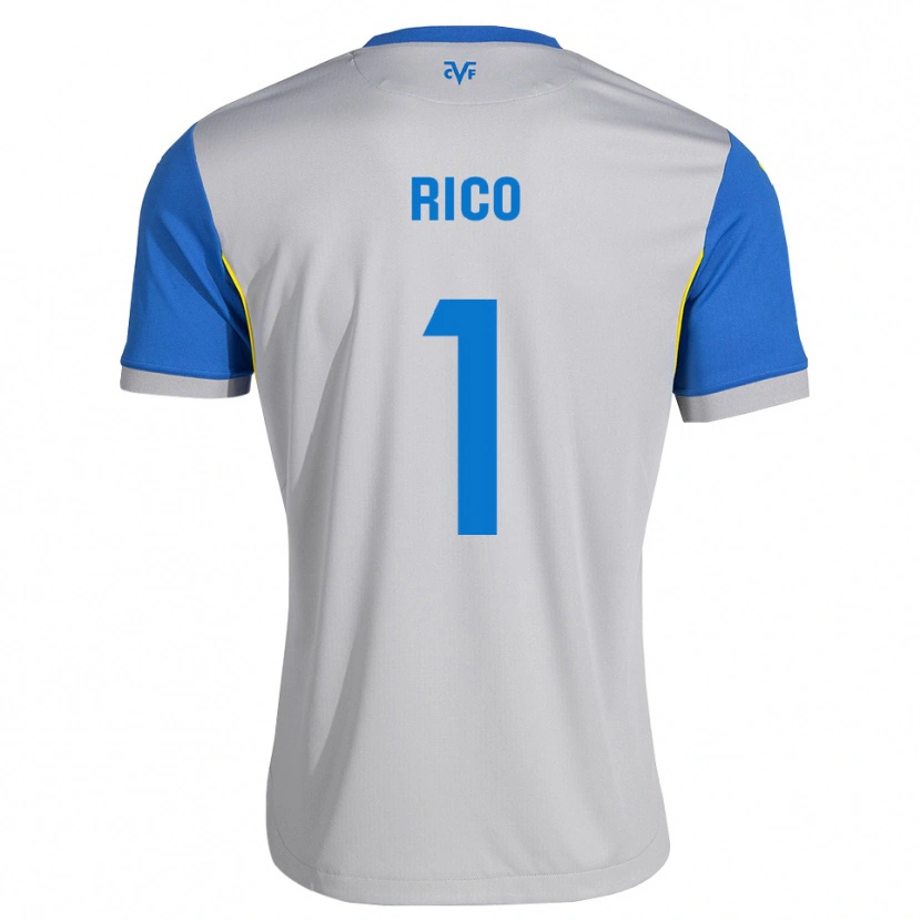 Danxen Dame Leo Rico #1 Dodger Blå Grå Bortetrøye Drakt Trøye 2026/27 Skjorter T-Skjorte