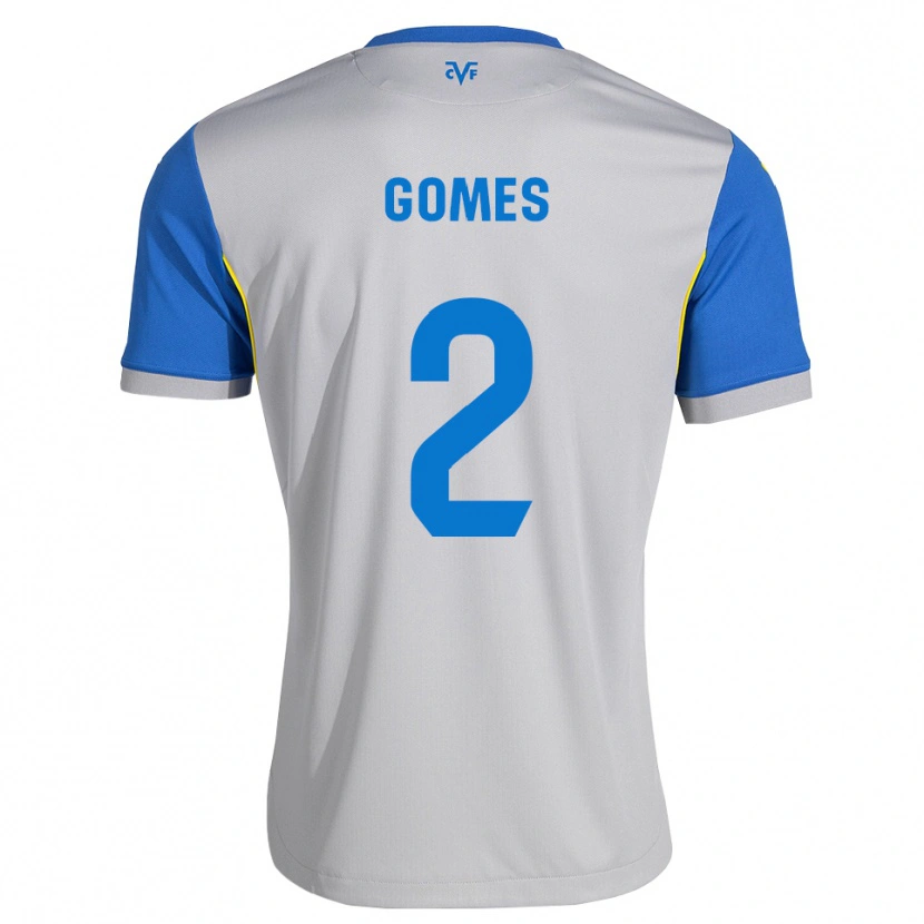 Danxen Dame Vique Gomes #2 Dodger Blå Grå Bortetrøye Drakt Trøye 2026/27 Skjorter T-Skjorte