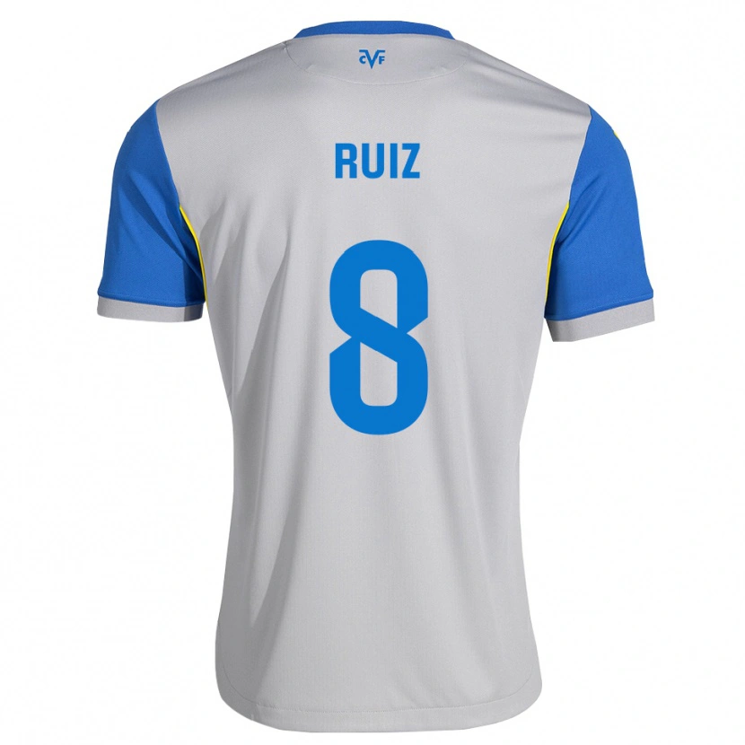 Danxen Dame Adri Ruiz #8 Dodger Blå Grå Bortetrøye Drakt Trøye 2026/27 Skjorter T-Skjorte