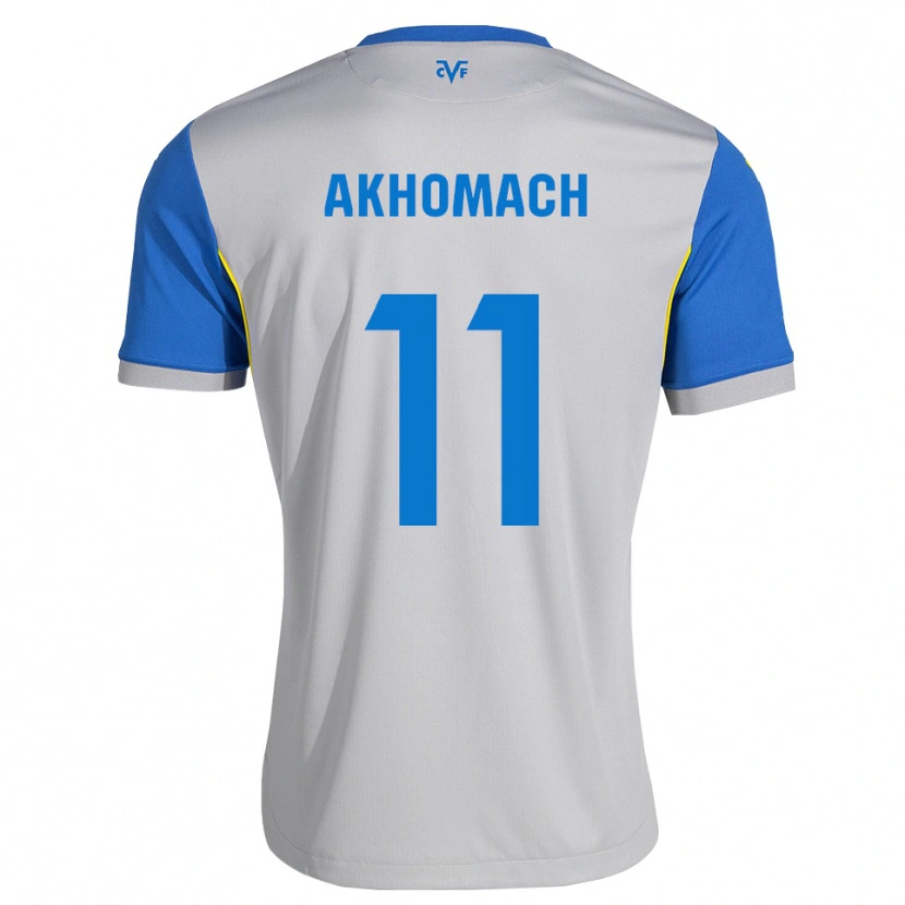 Danxen Dame Ilias Akhomach #11 Dodger Blå Grå Bortetrøye Drakt Trøye 2026/27 Skjorter T-Skjorte