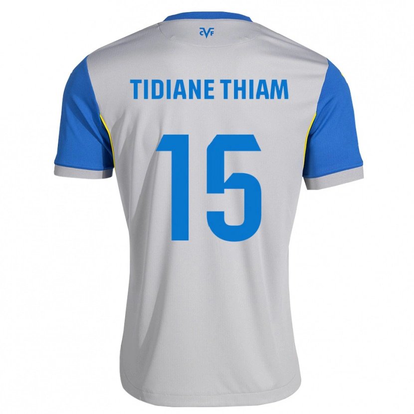 Danxen Dame Cheikh Tidiane Thiam #15 Dodger Blå Grå Bortetrøye Drakt Trøye 2026/27 Skjorter T-Skjorte
