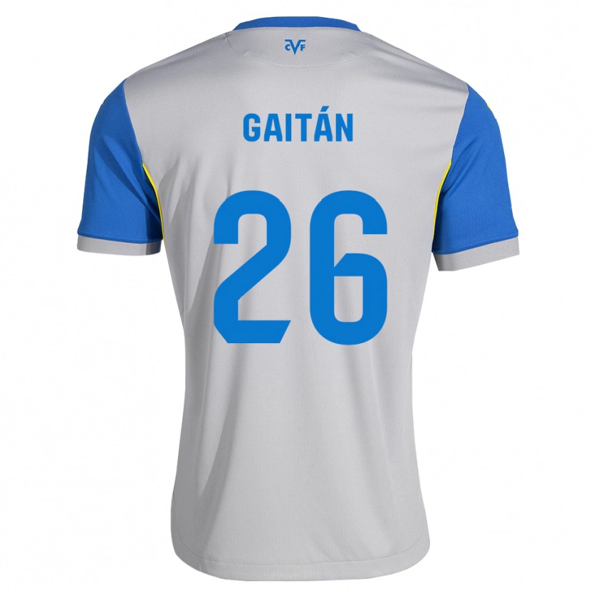 Danxen Dame Joselillo Gaitán #26 Dodger Blå Grå Bortetrøye Drakt Trøye 2026/27 Skjorter T-Skjorte