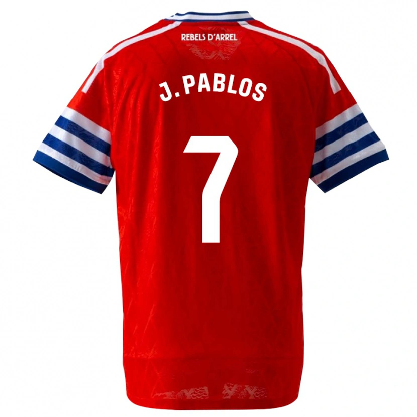 Danxen Dame Judith Pablos Garrido #7 Kongelig Blå Rød Bortetrøye Drakt Trøye 2026/27 Skjorter T-Skjorte
