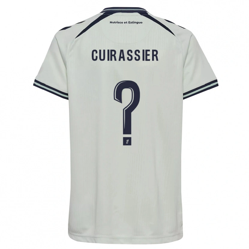 Danxen Dame Matthieu Cuirassier #0 Midnattblå Hvit Bortetrøye Drakt Trøye 2026/27 Skjorter T-Skjorte