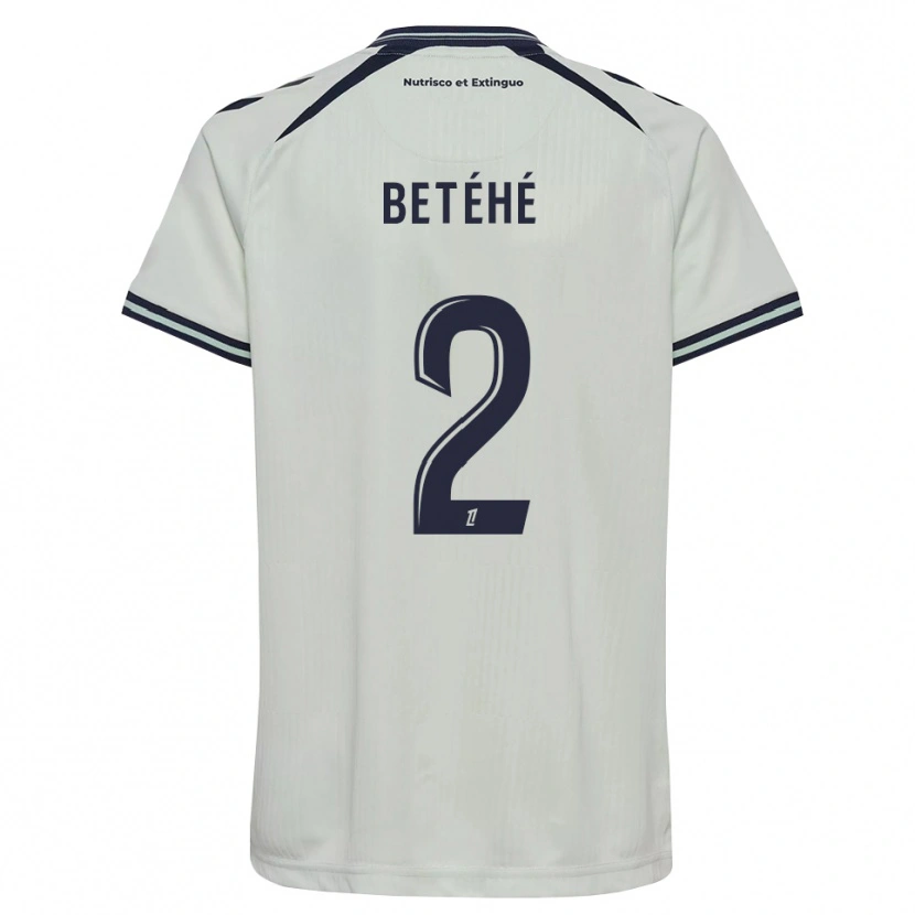 Danxen Dame Aaron Betéhé #2 Midnattblå Hvit Bortetrøye Drakt Trøye 2026/27 Skjorter T-Skjorte